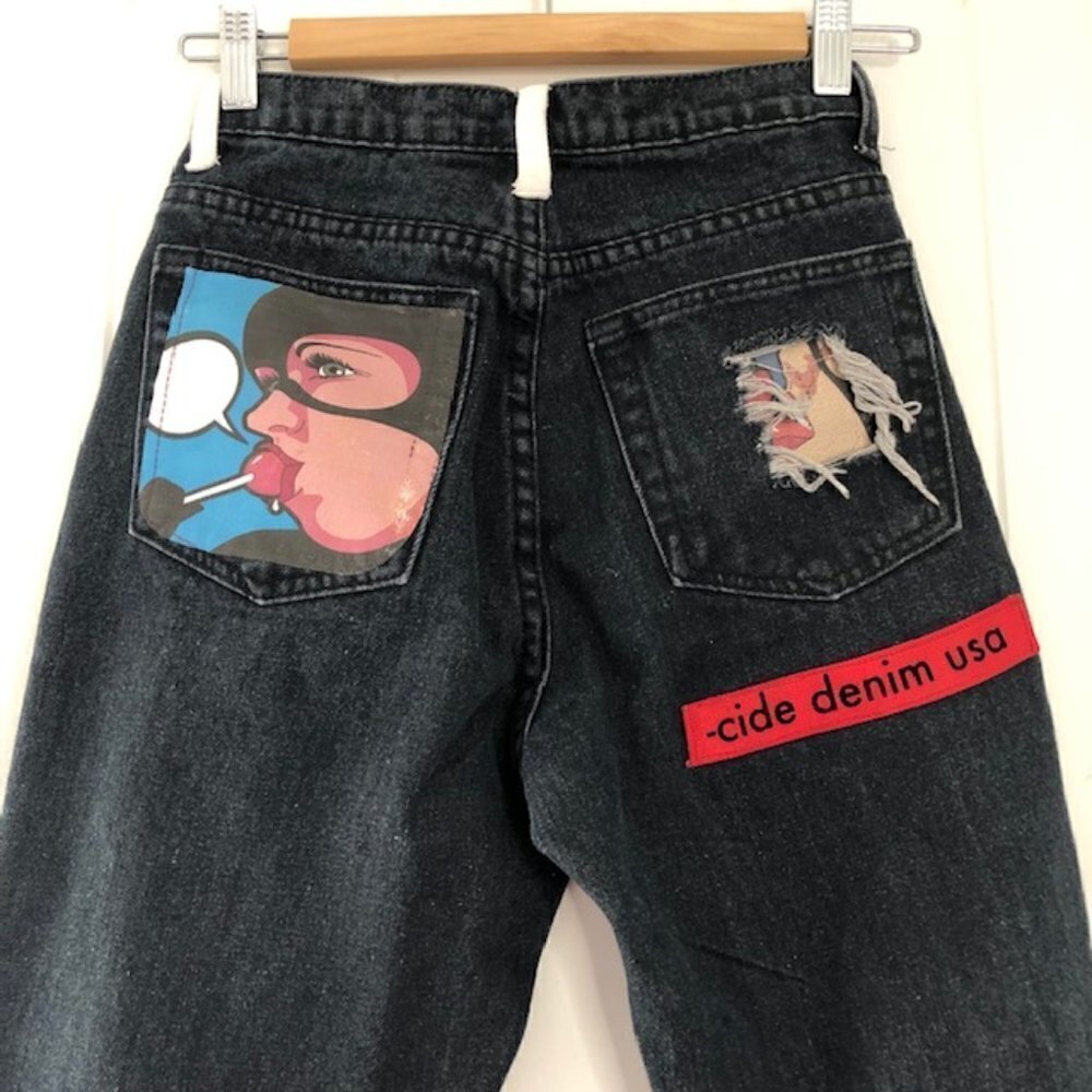 Cide Denim Womens High Waisted Jeans Size 25 (Measures as a 24)